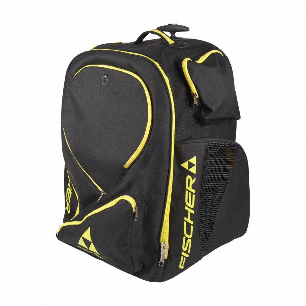 Fischer junior Tasche Hockey H01219 schwarz/gelb Wheelbag mit Rollen